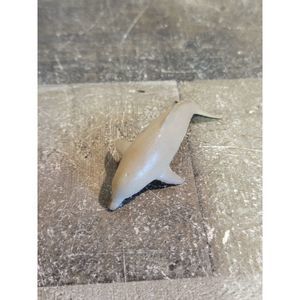 Gray Dolphin sea creature animal ocean toy figure